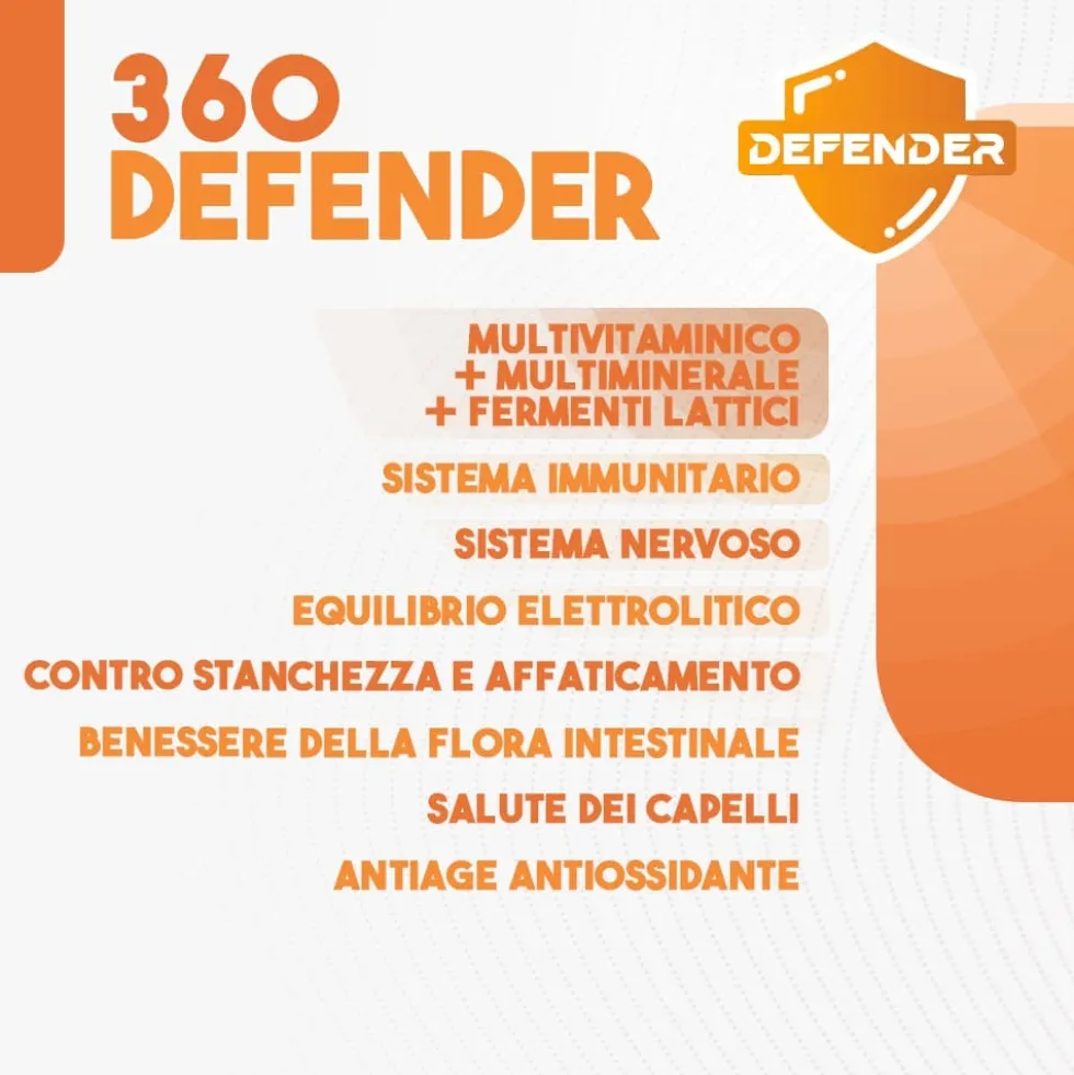 T-Rex 360 Defender Integratore Multivitaminico ad Alto Dosaggio Vitamine-Minerali, 120 Compresse