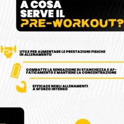 T-Rex Integratore Pre Workout con Creatina Taurina Citrullina e Vitamine in Polvere Gusto Pesca, 250g