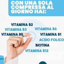 T-Rex Vitamina B Complex Integratore Vegan, 160 Compresse