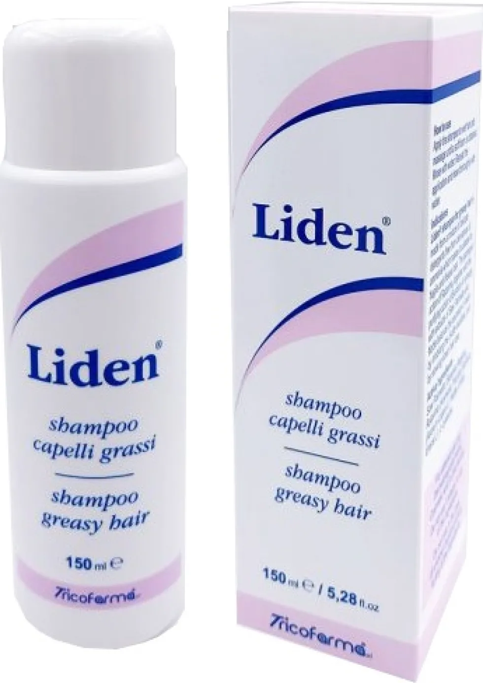 Tricofarma Liden - Shampoo ad azione seboregolatrice per i capelli grassi, 150 ml