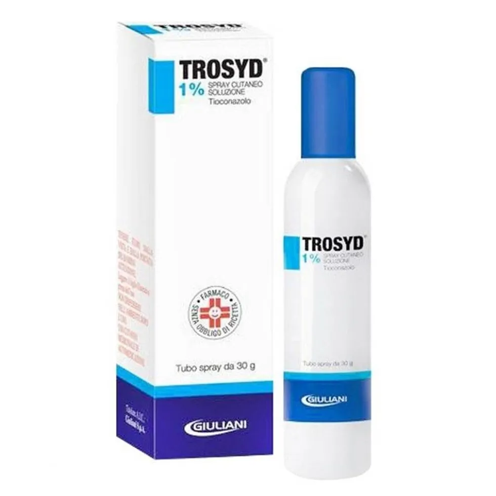 Trosyd 1% Spray Cutaneo Soluzione Contenitore Multidose Da 30 G Con Pompa Spray