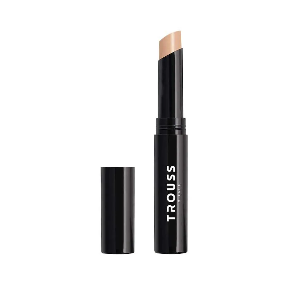Trouss Correttore 02 Natural Beige - Correttore in stick coprente per le occhiaie, 1 stick
