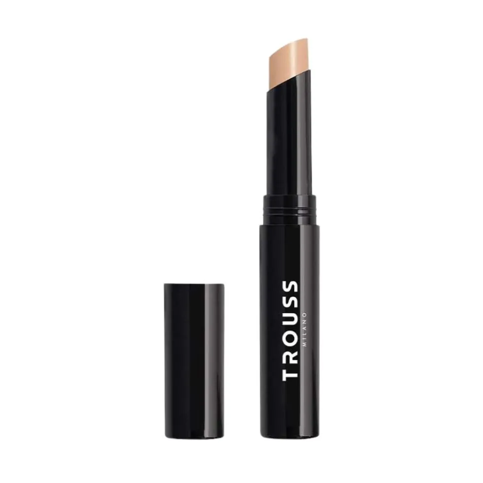 Trouss Correttore 02 Natural Beige - Correttore in stick coprente per le occhiaie, 1 stick