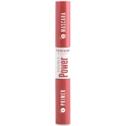 Trouss Double Power - Mascara e primer 2 in 1 per volumizzare e allungare le ciglia, 2 x 3,5 ml