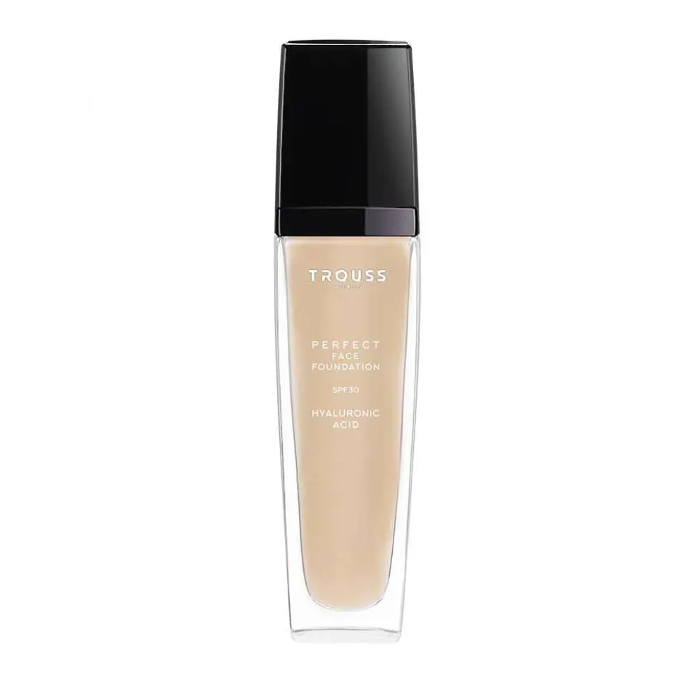 Trouss Fondotinta Foundation 02 Soft Beige Copertura Medio-Alta, 25ml