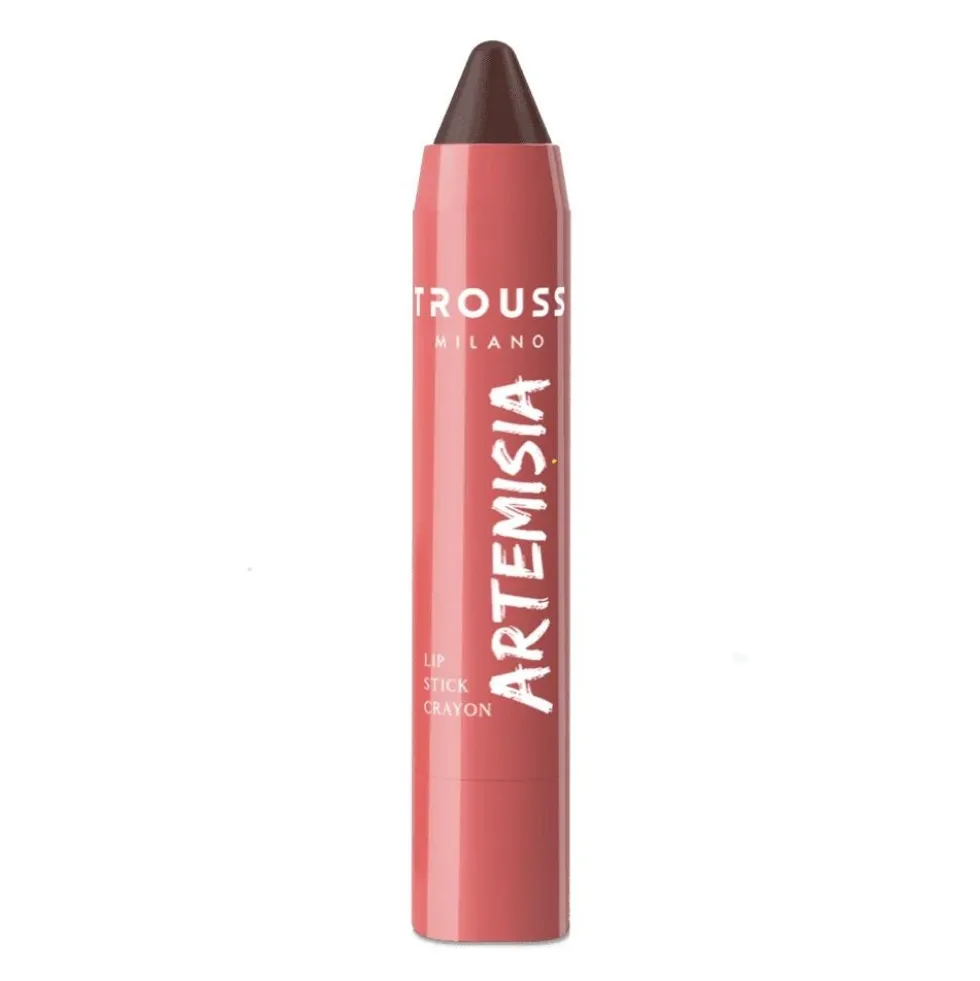 Trouss Make-Up Artemisia - Rossetto Matitone coprente ed emolliente colore Chocolate, 1 pezzo