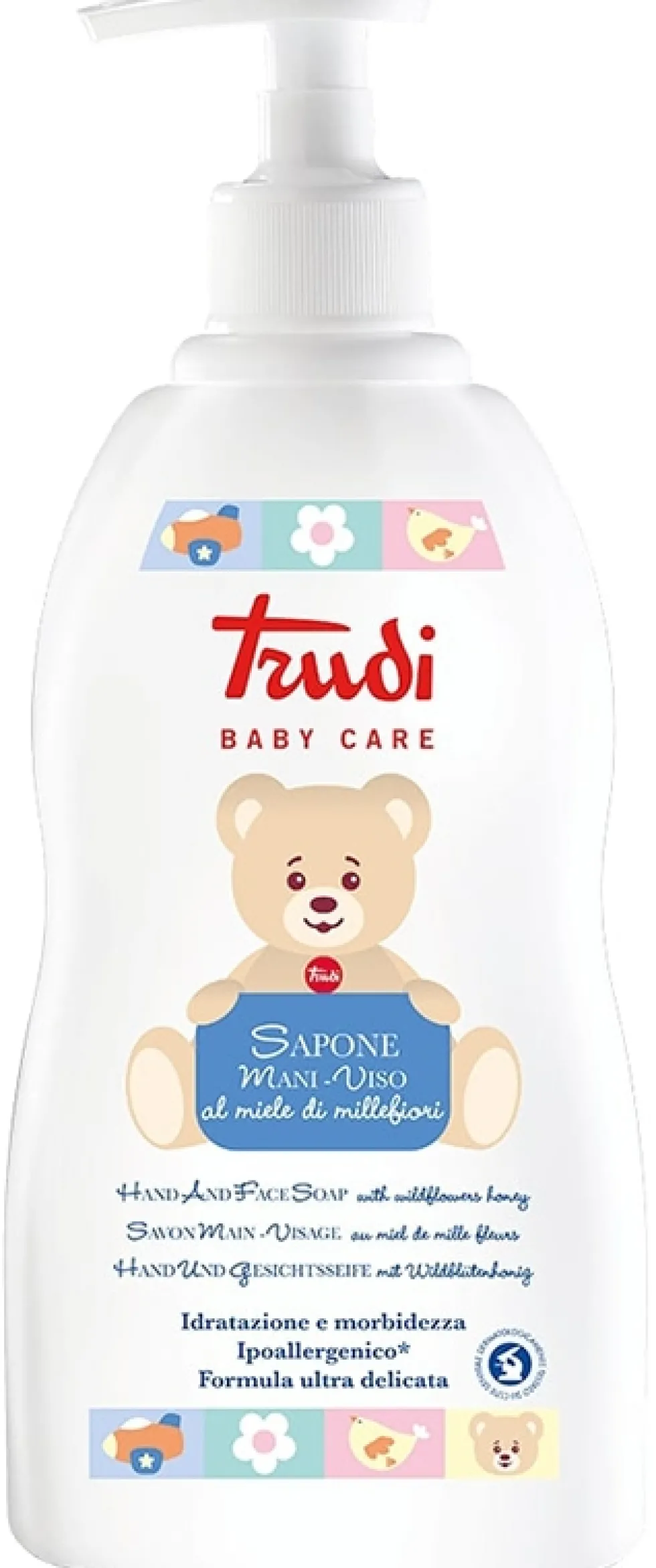 Trudi Baby Care Sapone Mani Viso Al Miele Di Millefiori 500 ml