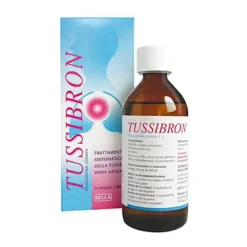 Tussibron Sciroppo 1% Oxolamina Citrato Trattamento Sintomatico della Tosse, 190ml