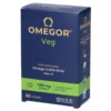 UGA Nutraceuticals Omegor Veg - Integratore vegano di omega-3 per cuore e cervello, 60 capsule