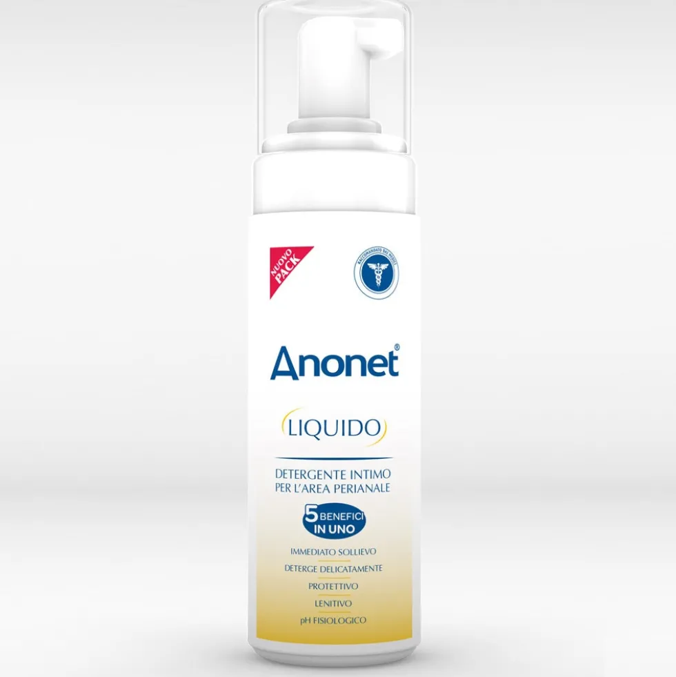 Uniderm Anonet - Detergente liquido lenitivo per l'igiene intima e perianale, 150 ml