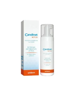 Uniderm Candinet Act 2% - Schiuma detergente 150 ml, 1 flacone