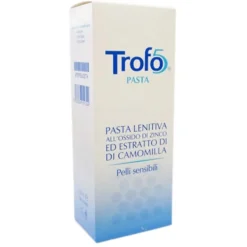 Uniderm Trofo5 - Pasta lenitiva all'ossido di zinco per le pelli sensibili e irritate, 100 ml