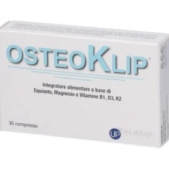 UP Pharma Osteoklip - Integratore alimentare per la funzionalità delle ossa, 30 compresse