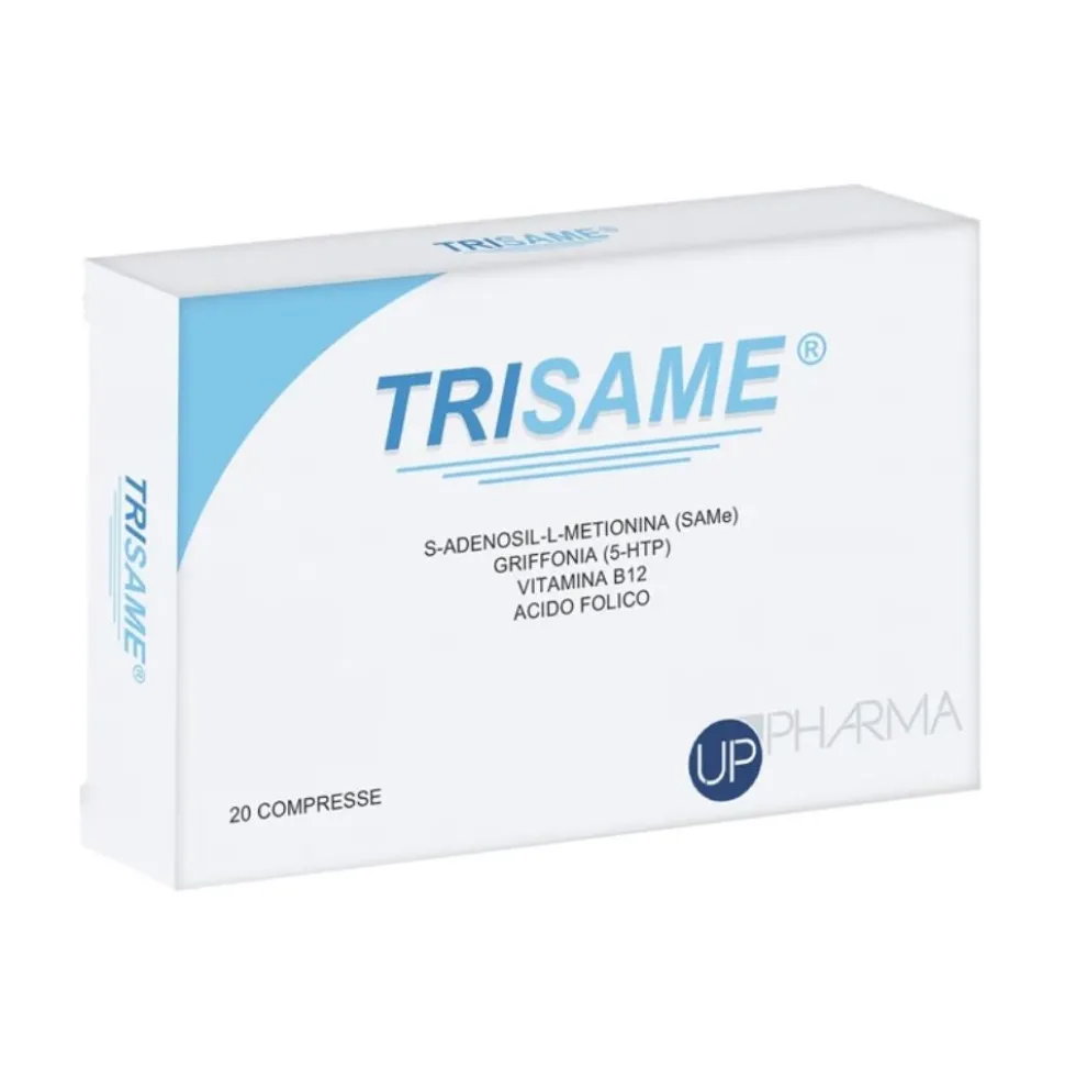 Up Pharma Trisame 20 compresse - Integratore per il tono dell'umore e il benessere mentale, 24 g