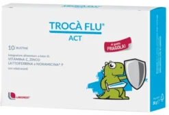 Uriach Troca flu act - Integratore per le difese immunitarie dei bambini, 10 bustine