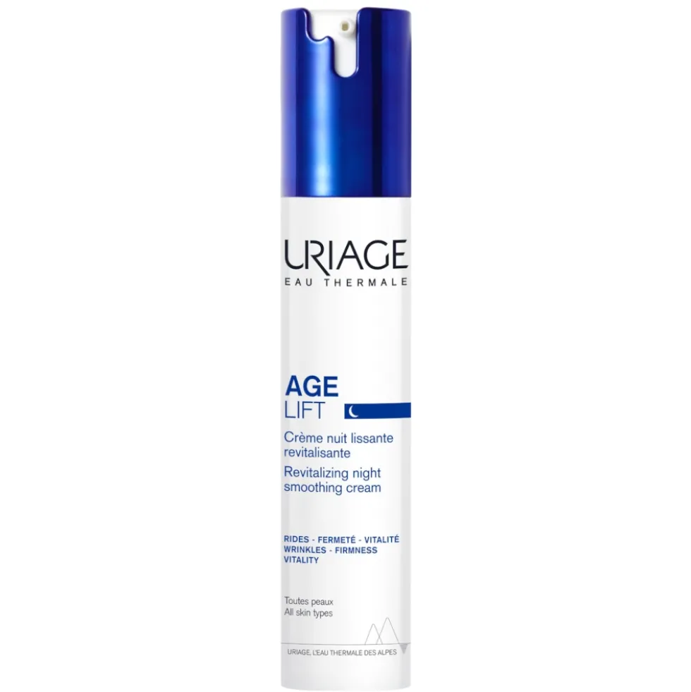 Uriage Age Lift - Crema Notte Levigante Rivitalizzante, 40ml