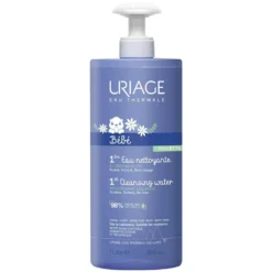 Uriage Baby - 1a Acqua Detergente Corpo Senza Risciacquo, 1Lt