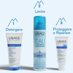 Uriage Bariéderm - Cica-Crema Con Cu-Zn Con SPF50+, 40ml