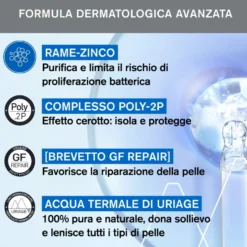 Uriage Bariéderm - Cica-Crema Con Cu-Zn Con SPF50+, 40ml
