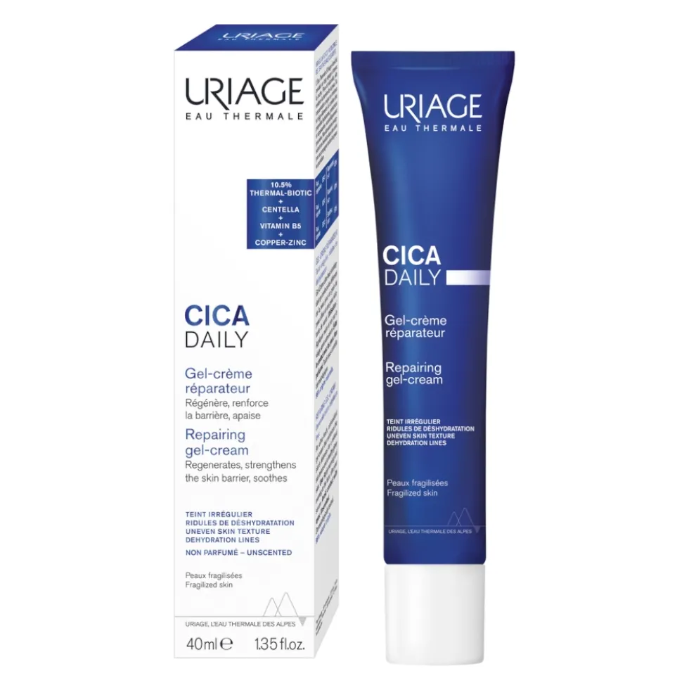 Uriage Bariéderm - Cica-Daily Gel Crema Viso, 40ml