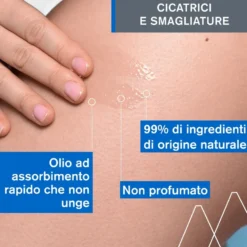 Uriage Bariederm - Cica-Olio Dermatologico Segni Recenti e Smagliature, 100ml