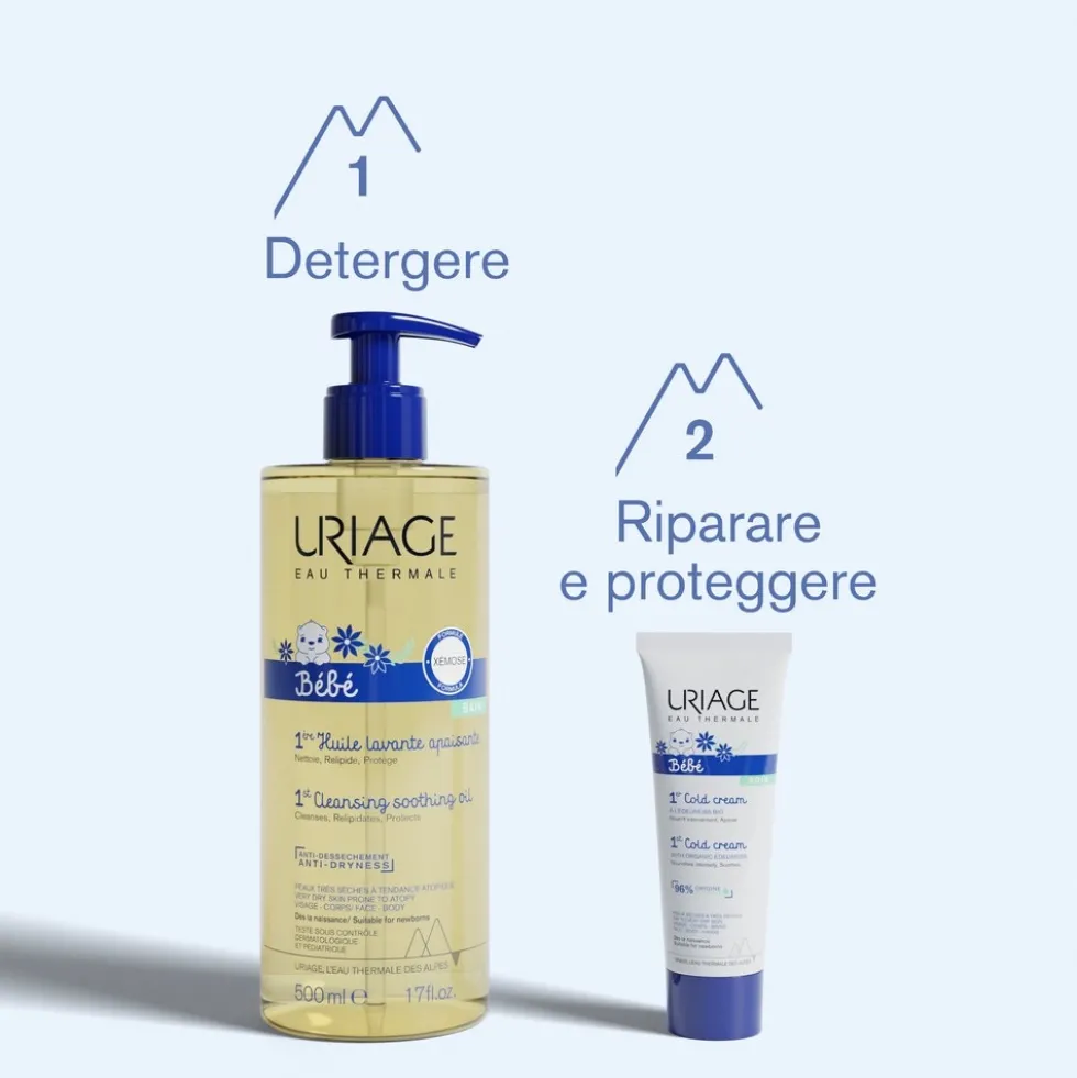 Uriage Bébé - 1ere Cold Cream Crema Ultra-Nutriente, 75ml