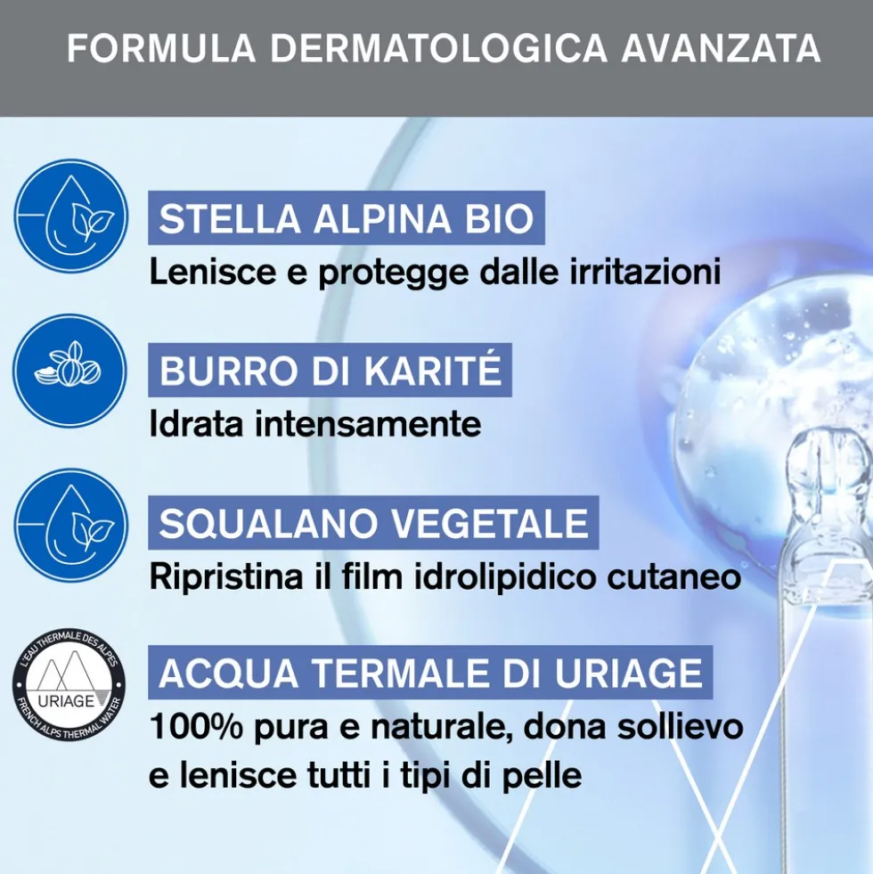 Uriage Bébé - 1ere Crème Hydratante Crema Idratante Quotidiana, 40ml