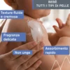 Uriage Bébé - 1er Lait Hydratant Latte Idratante Viso Corpo Sederino, 500ml