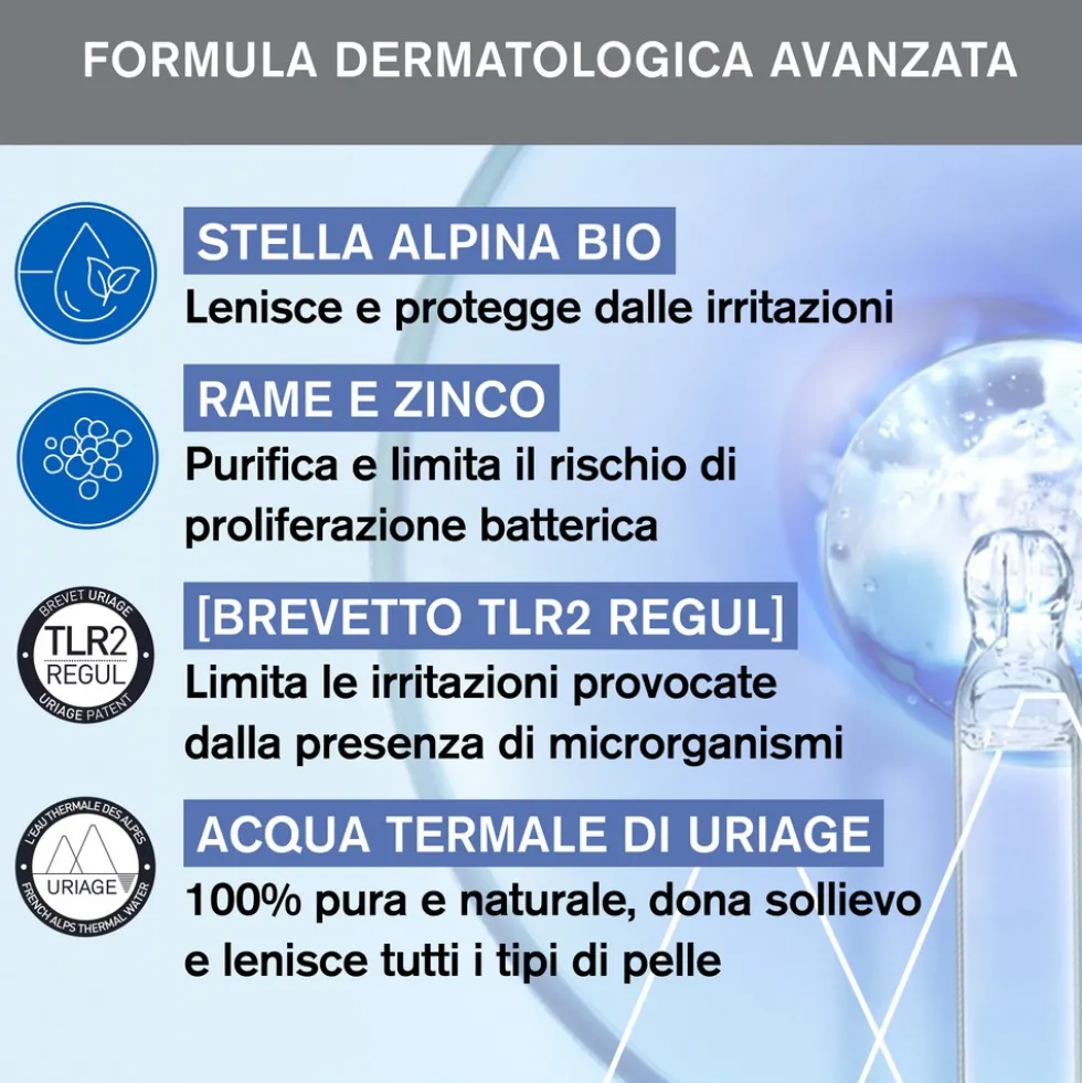 Uriage Bébé - 1er Spray Assorbente Riparatore con Cu-Zn, 100ml
