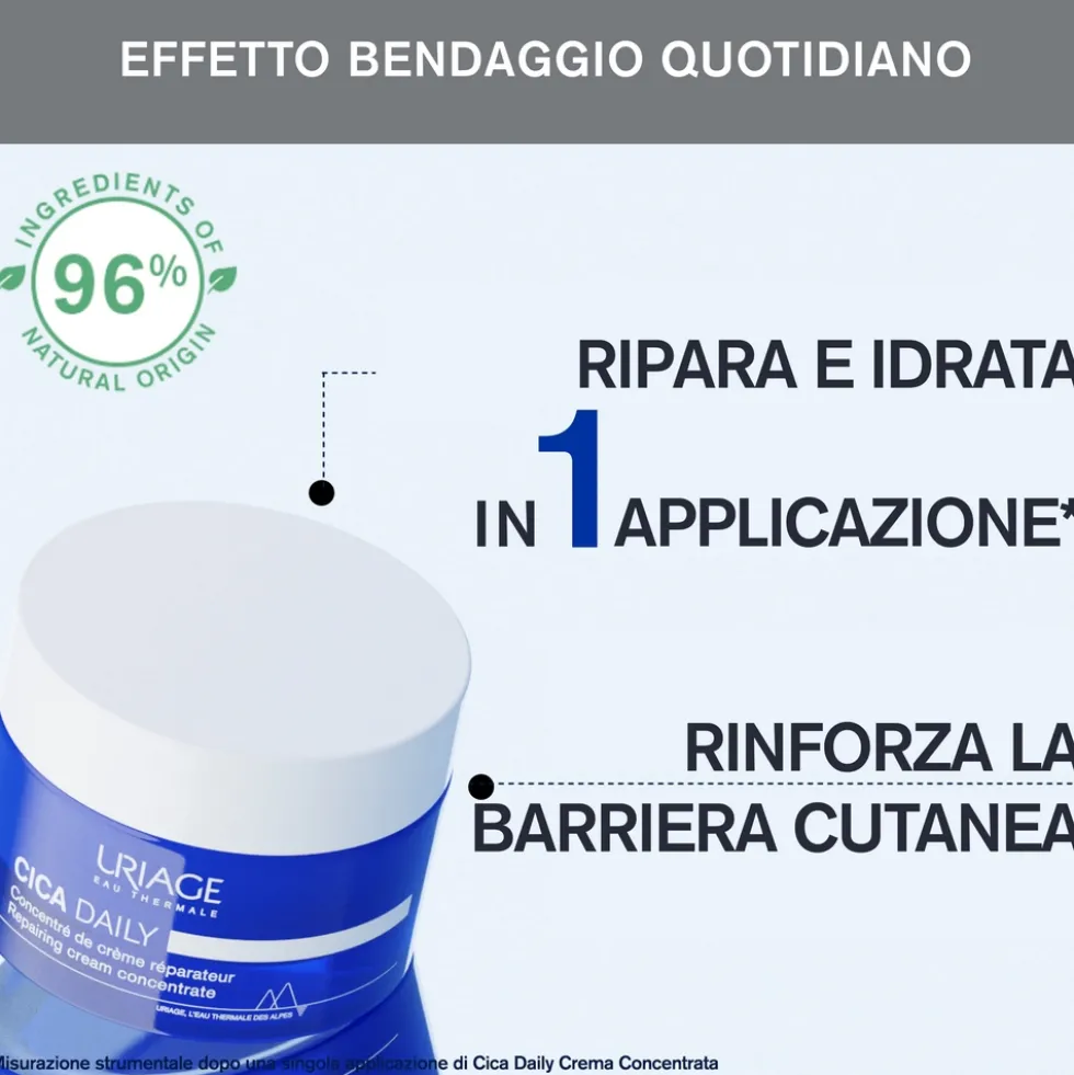 Uriage Cica-Daily Crema Concentrata Riparatrice, 50ml