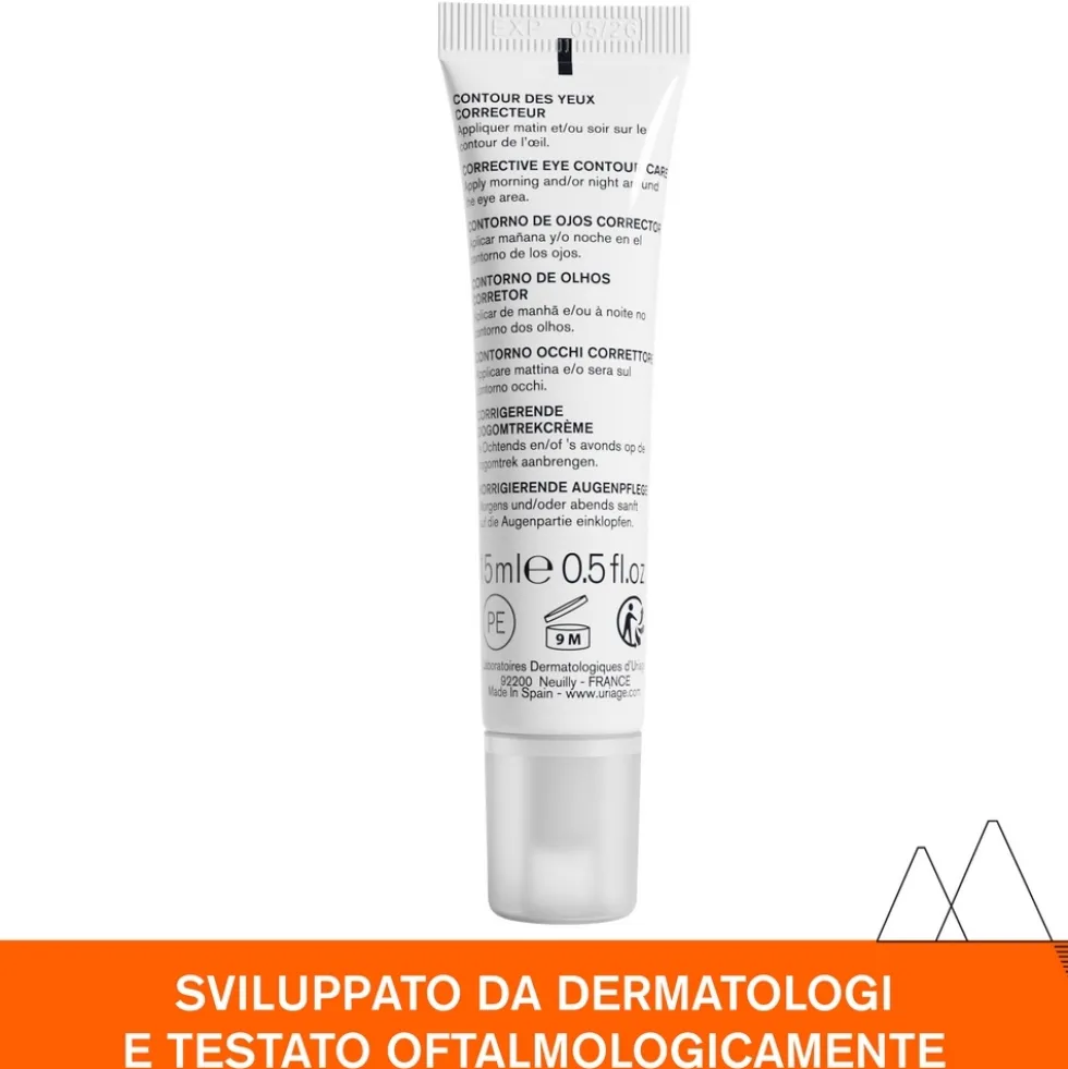 Uriage Depiderm - Contorno Occhi Trattamento Occhiaie e Borse, 15ml