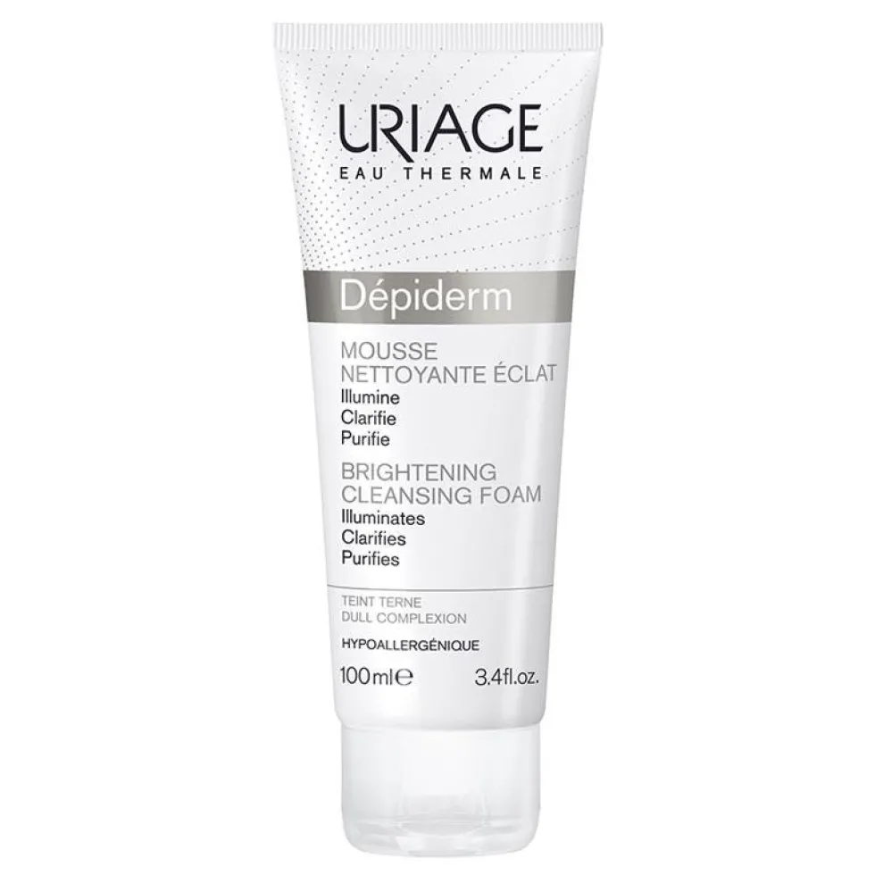 Uriage Depiderm - Mousse Detergente Luminosità, 100ml