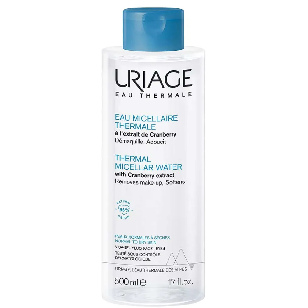 Uriage Eau Thermale - Acqua Micellare Termale per Pelle Normale o Secca, 500ml
