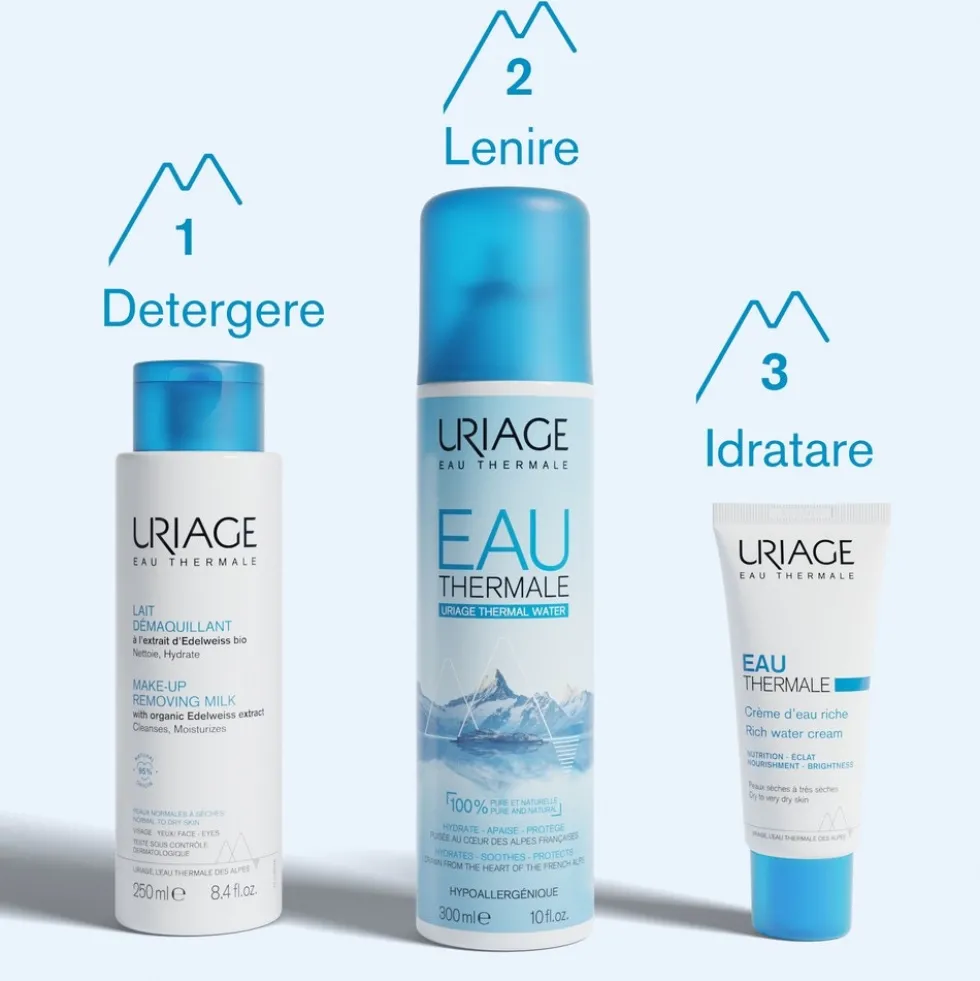 Uriage Eau Thermale - Latte Struccante Detergente Delicato, 250ml