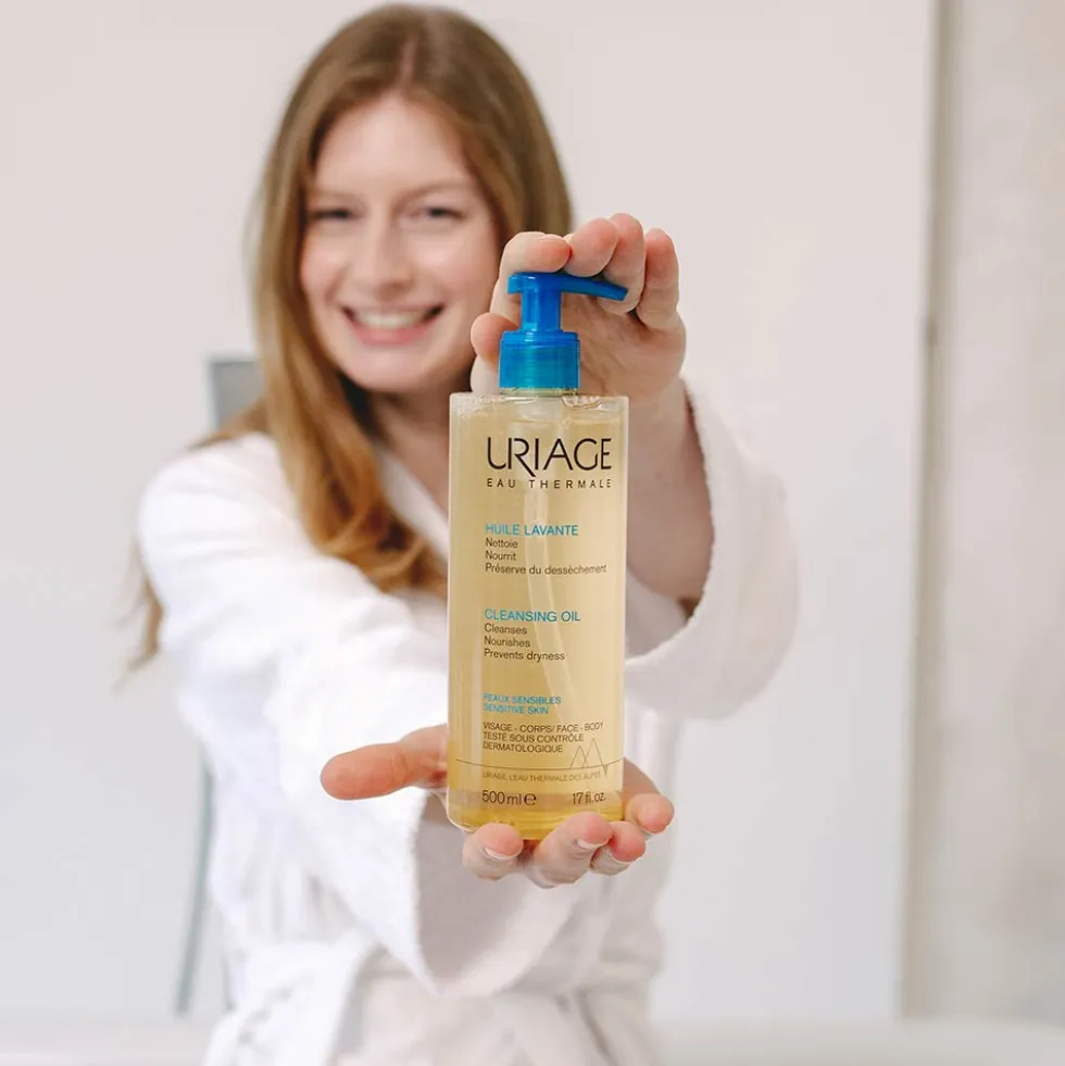 Uriage Eau Thermale - Olio Lavante Detergente, 500ml