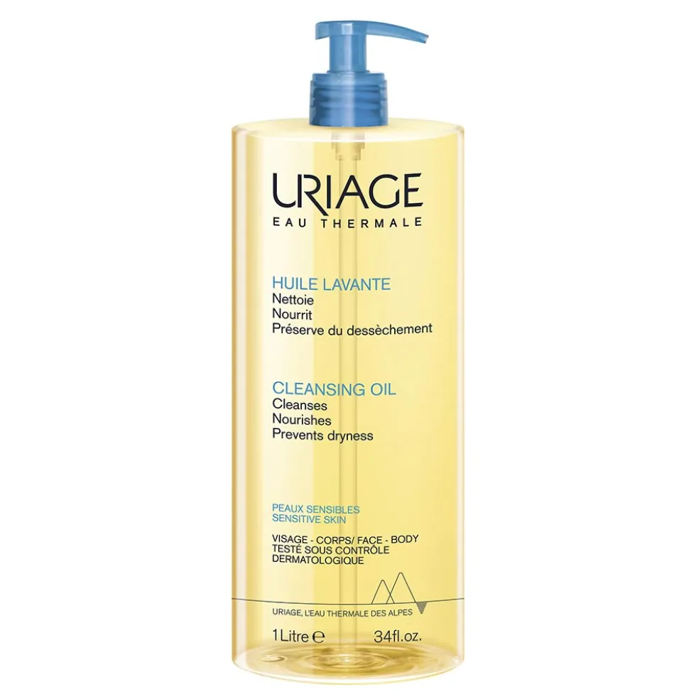 Uriage Eau Thermale - Olio Lavante Detergente, 1 Litro