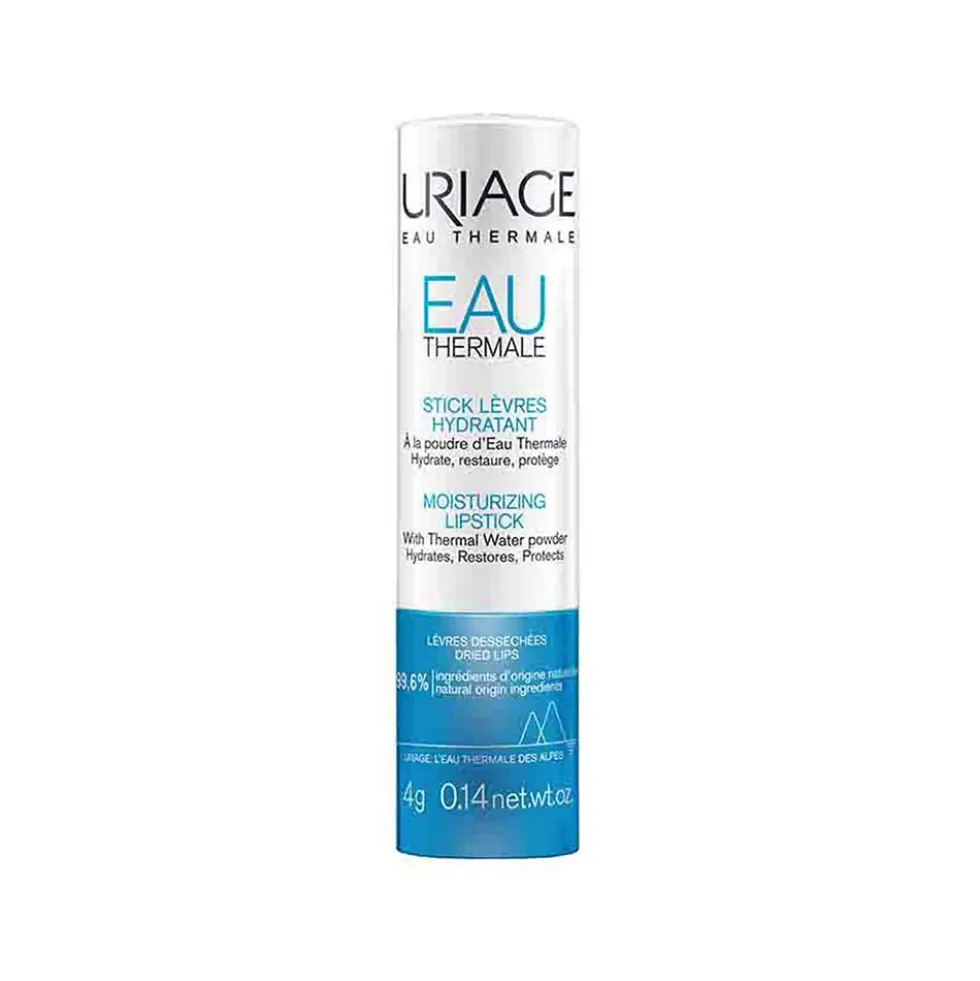 Uriage Eau Thermale - Stick idratante per lenire e riparare le labbra secche, 4 g