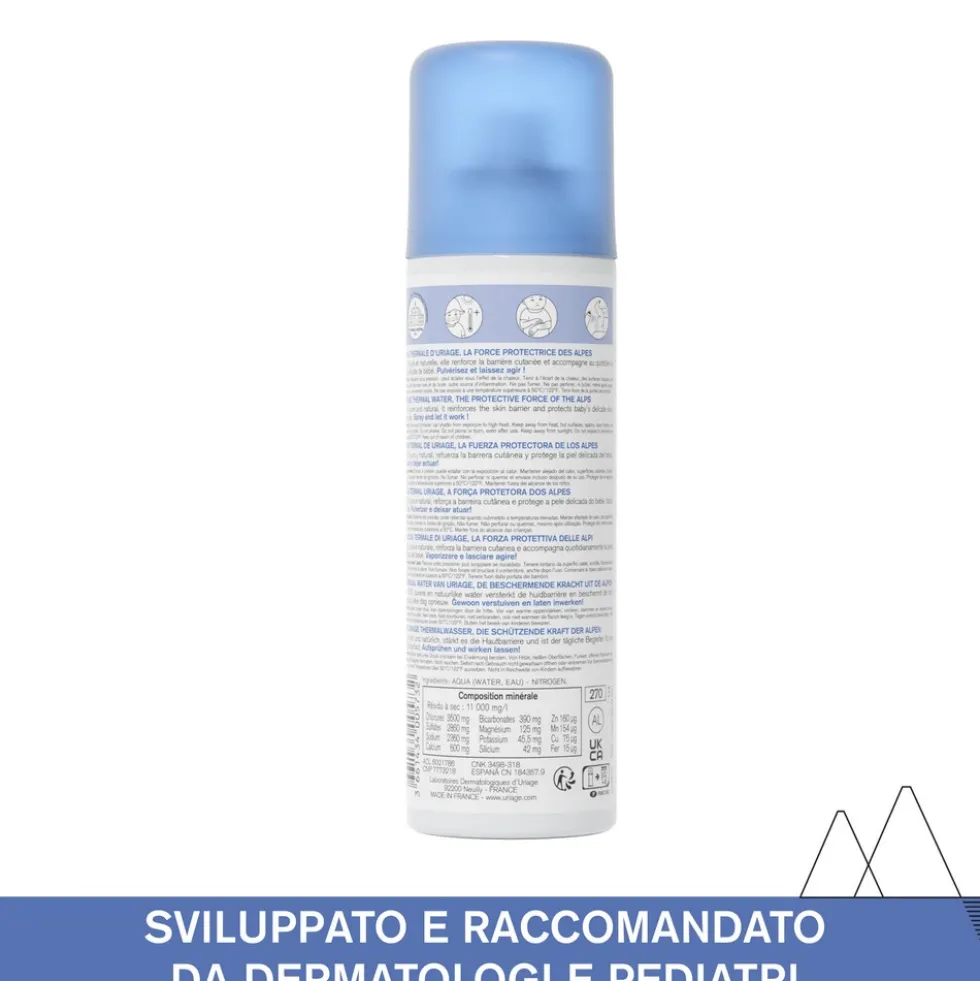 Uriage 1ere - Acqua Thermale Spray Idratante e Lenitivo, 150ml