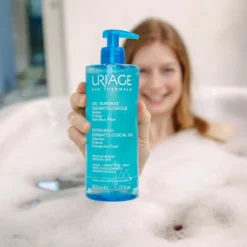 Uriage Gel Detergente Dermatologico Extra-Ricco per Pelle Sensibile, 500ml