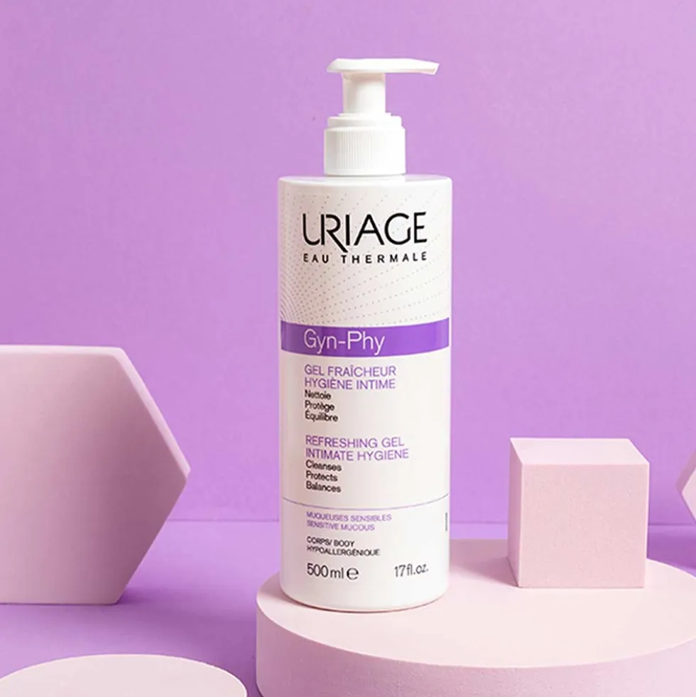 Uriage Gyn Phy - Gel Detergente Intimo Rinfrescante, 500ml