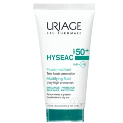 Uriage Hyséac - Fluido Solare SPF50+ Pelle Grassa o A Tendenza Acneica, 50ml