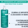 Uriage Hyséac - Gel Detergente Purificante per Pelle Grassa, 500ml
