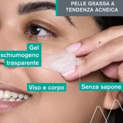 Uriage Hyséac - Gel Detergente Purificante per Pelle Grassa, 500ml