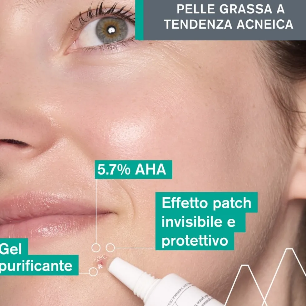 Uriage Hyséac - Gel SOS Purificante Effetto Patch, 15ml