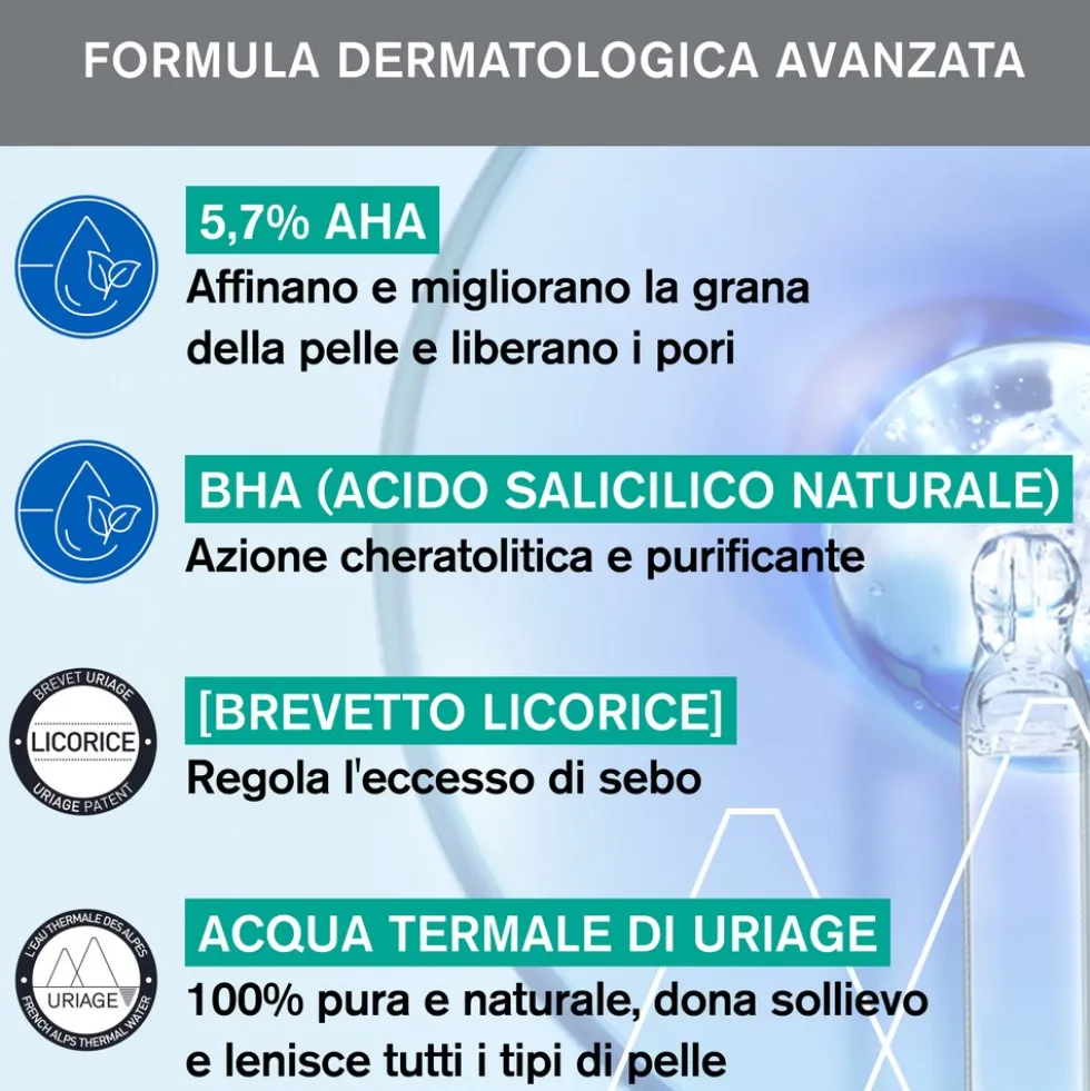 Uriage Hyséac - Gel SOS Purificante Effetto Patch, 15ml