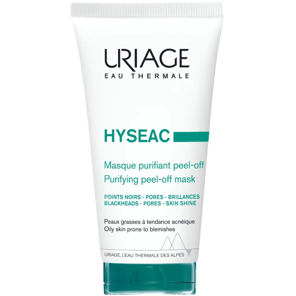 Uriage Hyséac Masque Peel Off Maschera Purificante pelle mista, 50ml