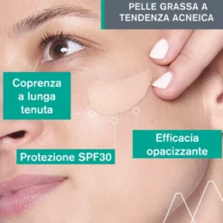 Uriage Hyséac - 3-Regul Colorato SPF30 Pelle Grassa o A Tendenza Acneica, 40ml