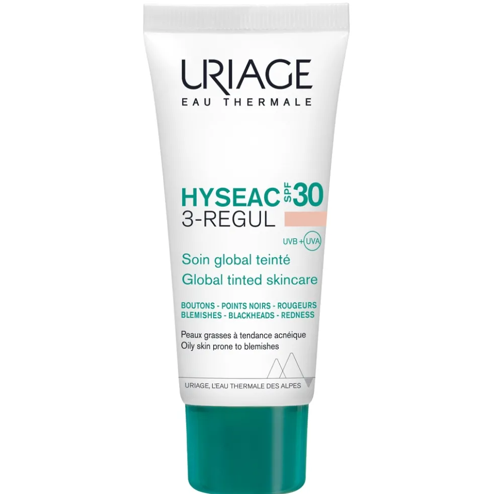 Uriage Hyséac - 3-Regul Colorato SPF30 Pelle Grassa o A Tendenza Acneica, 40ml