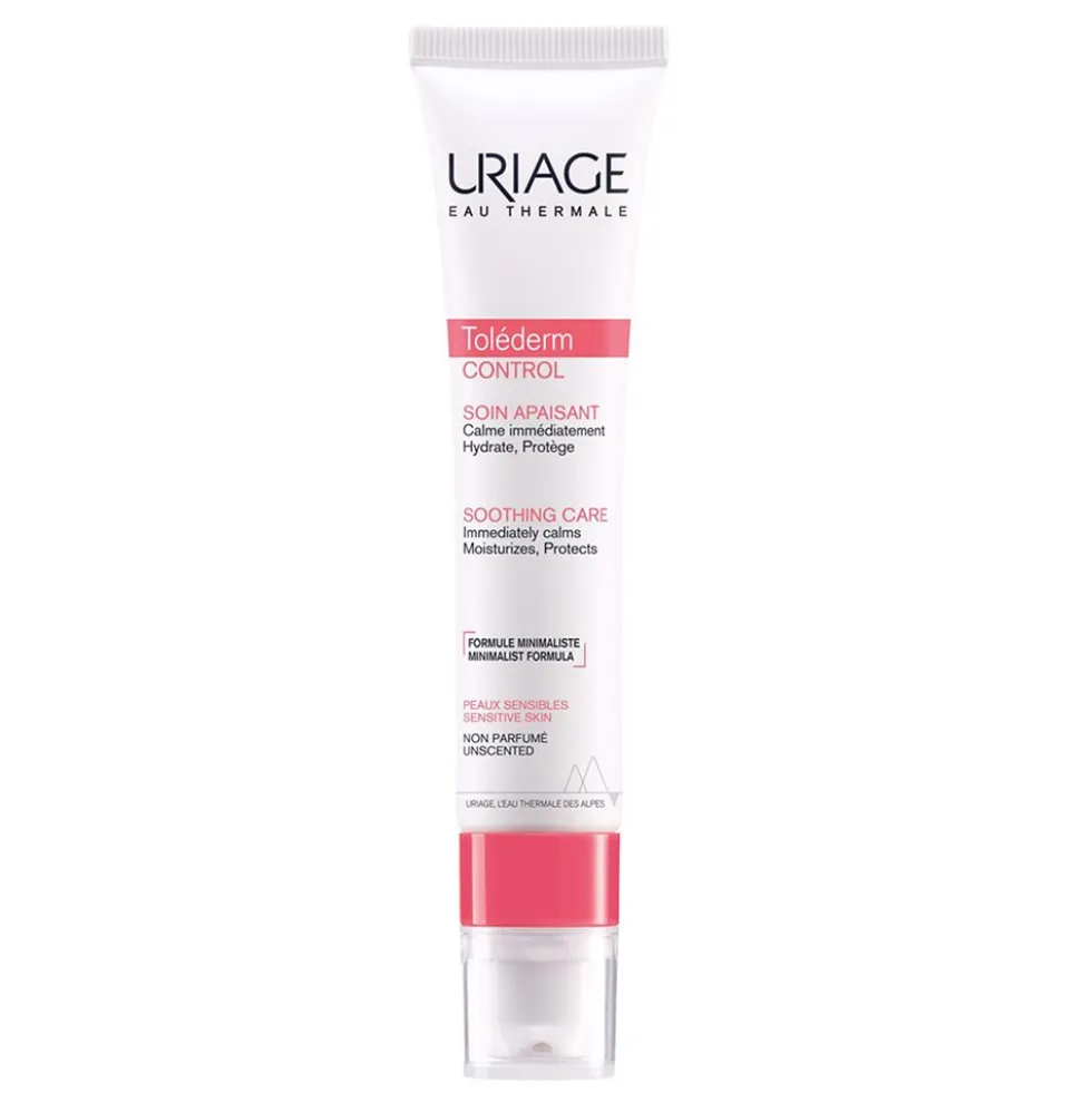 Uriage Toléderm Control - Crema Lenitiva per Pelle Intollerante Allergica, 40ml