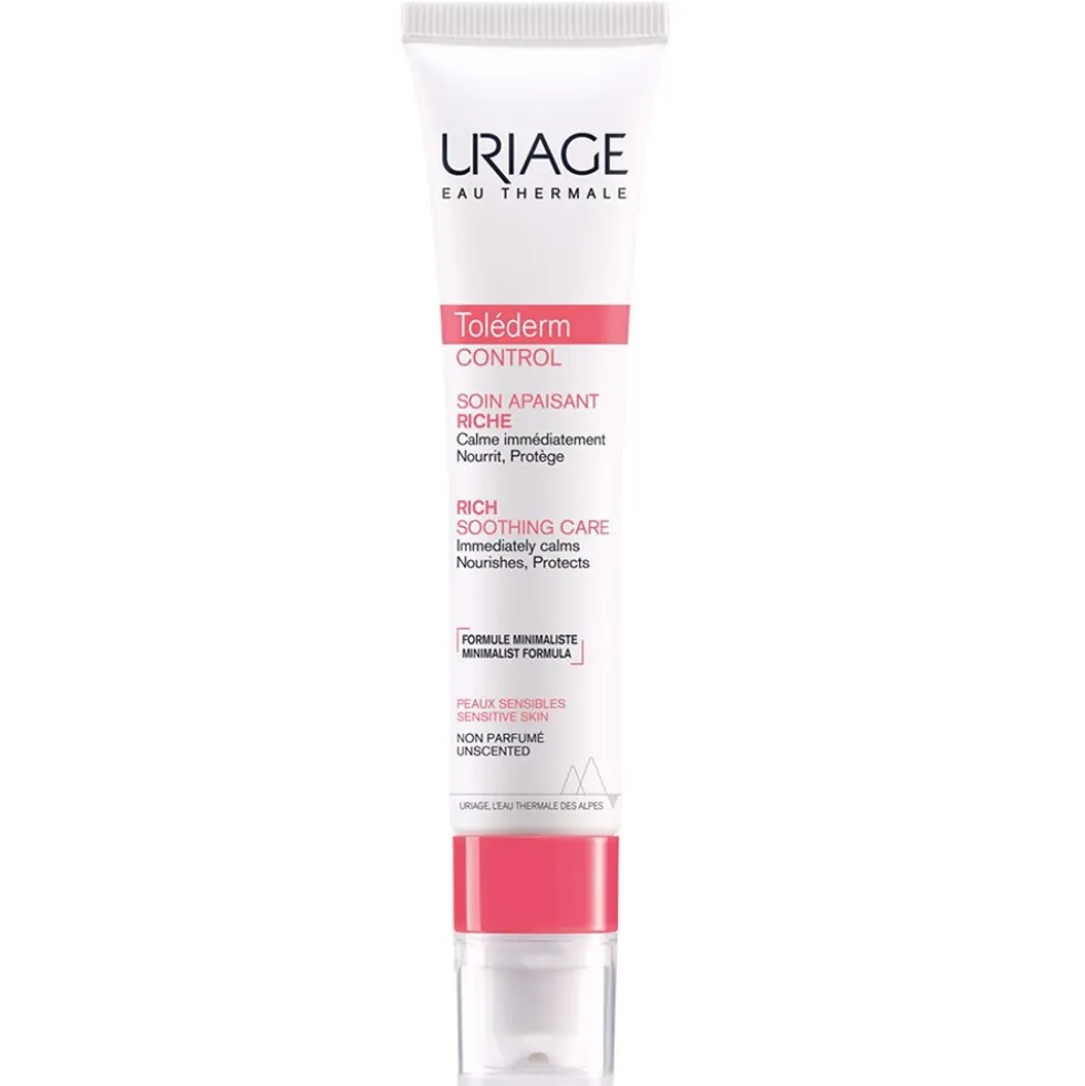 Uriage Toléderm Control - Crema Ricca Lenitiva Pelle Intollerante Allergica,40ml